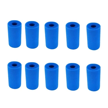 10 шт. Поролоновая Фильтрующая губка для Intex Type A Многоразовые Моющиеся Аксессуары для фильтров для бассейнов и аквариумов