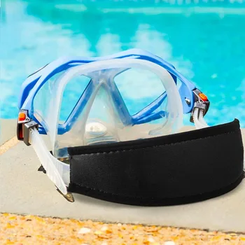 Неопреновый ремешок для маски для дайвинга, Новые многоразовые Удобные маски с мягкой подкладкой, многоцветный переносной зеркальный ремешок для подводной лодки, подводное плавание.